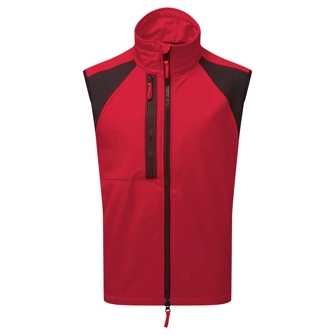 Portwest CD876 - WX2 Eco Softshell mellény (2L), mélypiros termék fő termékképe