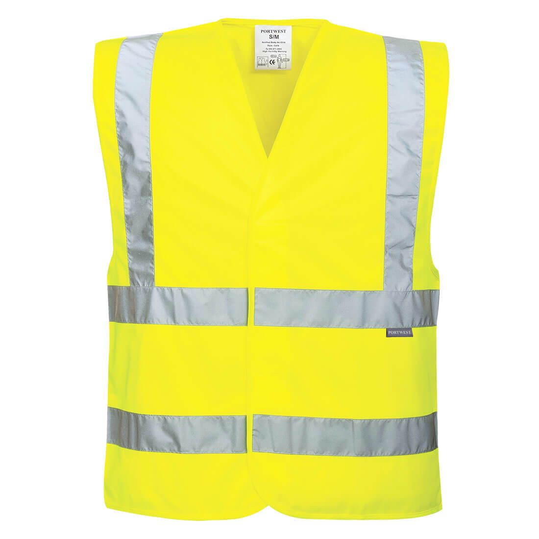 Portwest EC76 - Eco Hi-Vis mellény, sárga termék fő termékképe