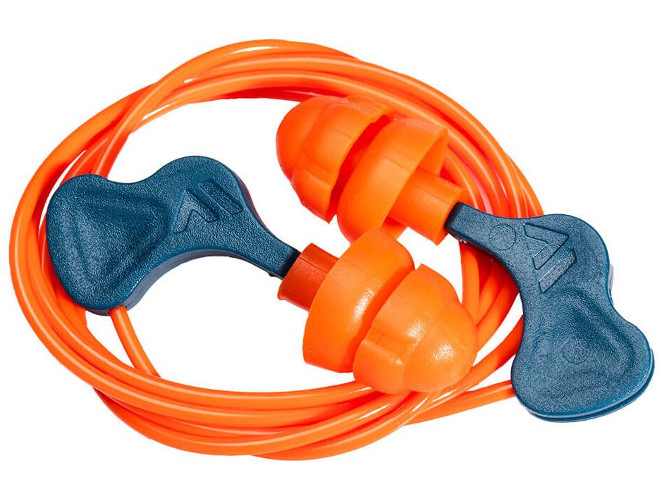 Portwest EP23 - Easy Fit zsinóros TPR füldugó, narancs termék fő termékképe